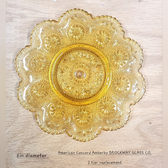 Tier Amber Glass - Picture 3 of 3